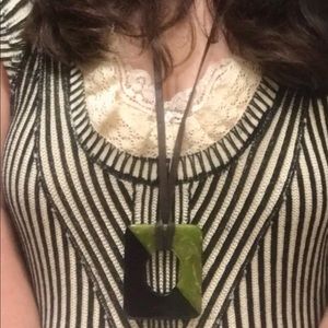 Authentic Hermes Buffalo Necklace